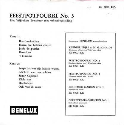 Freebooters Party Choir - Party Potpourri Nr. 3 04574