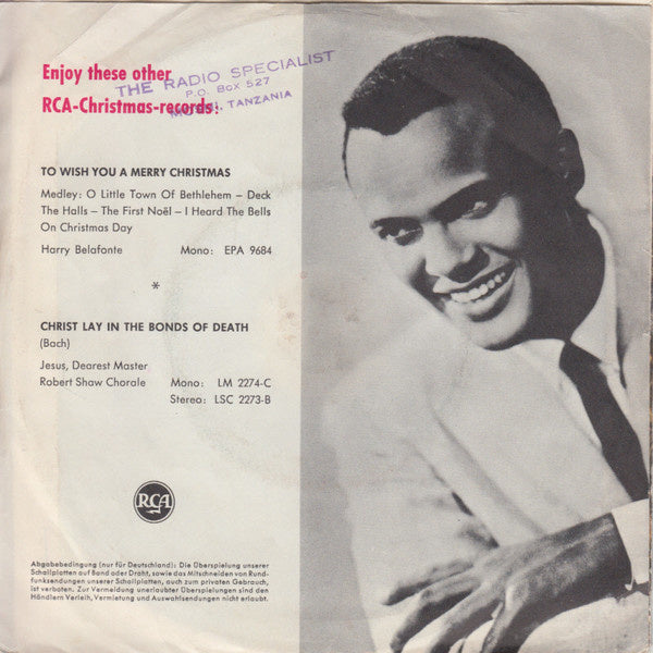 Harry Belafonte - Mary's Boy Child 23097