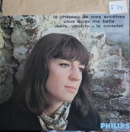 Anne Sylvestre - Le Château De Mes Ancetres Vinyl Singles EP Vinyl (G) <br> Hoes (F) "VINYLSINGLES.NL"