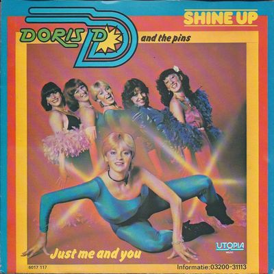 Doris D And The Pins - Shine Up Vinyl Singles Vinyl Zeer Goed / Hoesje Goed "VINYLSINGLES.NL"