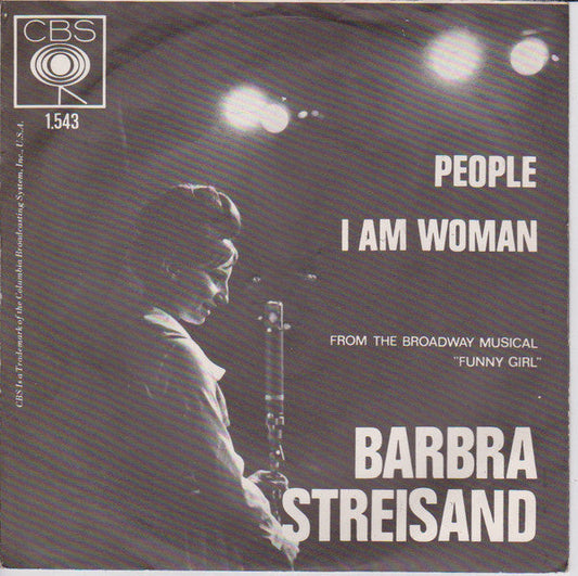 Barbra Streisand - People 09410 Vinyl Singles Vinyl Zeer Goed / Hoesje Goed "VINYLSINGLES.NL"