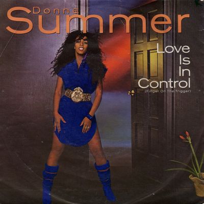 Donna Summer - Love Is In Control (Finger On The Trigger) Vinyl Singles Vinyl Zeer Goed / Hoesje Goed "VINYLSINGLES.NL"