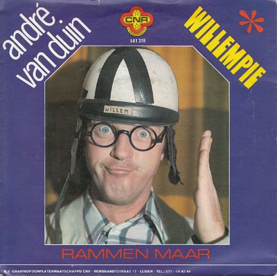 André van Duin - Willempie Vinyl Singles Vinyl Zeer Goed / Hoesje Goed "VINYLSINGLES.NL"