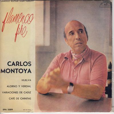 Carlos Montoya - Flamenco Fire Vinyl Singles Vinyl Zeer Goed / Hoesje Goed "VINYLSINGLES.NL"