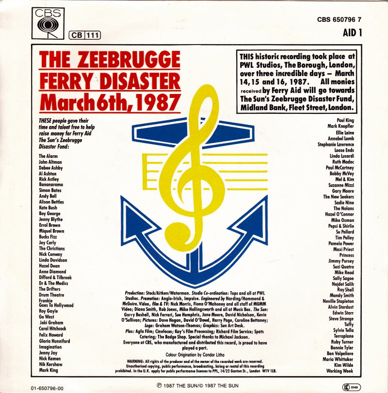 Ferry Aid - Let It Be 28472 Vinyl Singles Vinyl Goed / Hoes Goed