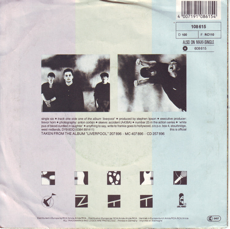 Frankie Goes To Hollywood - Warriors 10329