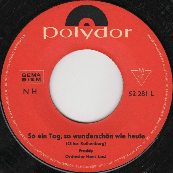Freddy - So Ein Tag So Wunderschon Wie Heute 02116