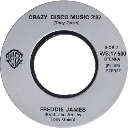 Freddie James - Hollywood 17480 Vinyl Singles Vinyl Zeer Goed / Hoesje Goed "VINYLSINGLES.NL"