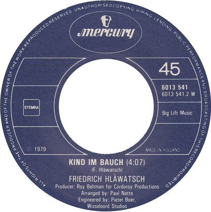 Friedrich Hlawatsch - Schuhlied 11615 Vinyl Singles Vinyl Zeer Goed / Hoesje Goed "VINYLSINGLES.NL"