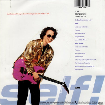 Fuzzbox - Self! Vinyl Singles Vinyl Zeer Goed / Hoesje Goed "VINYLSINGLES.NL"