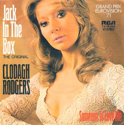 Clodagh Rodgers - Jack In The Box (The Original) Vinyl Singles Vinyl Zeer Goed / Hoesje Goed "VINYLSINGLES.NL"
