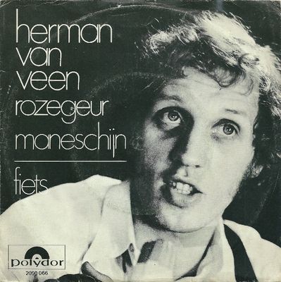 Herman van Veen - Rozegeur Maneschijn Vinyl Singles Vinyl Zeer Goed / Hoesje Goed "VINYLSINGLES.NL"