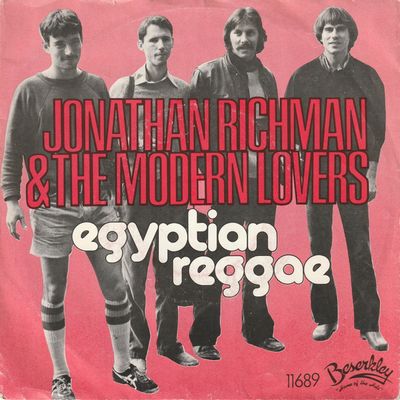 Jonathan Richman & The Modern Lovers - Egyptian Reggae Vinyl Singles Vinyl Zeer Goed / Hoesje Goed "VINYLSINGLES.NL"