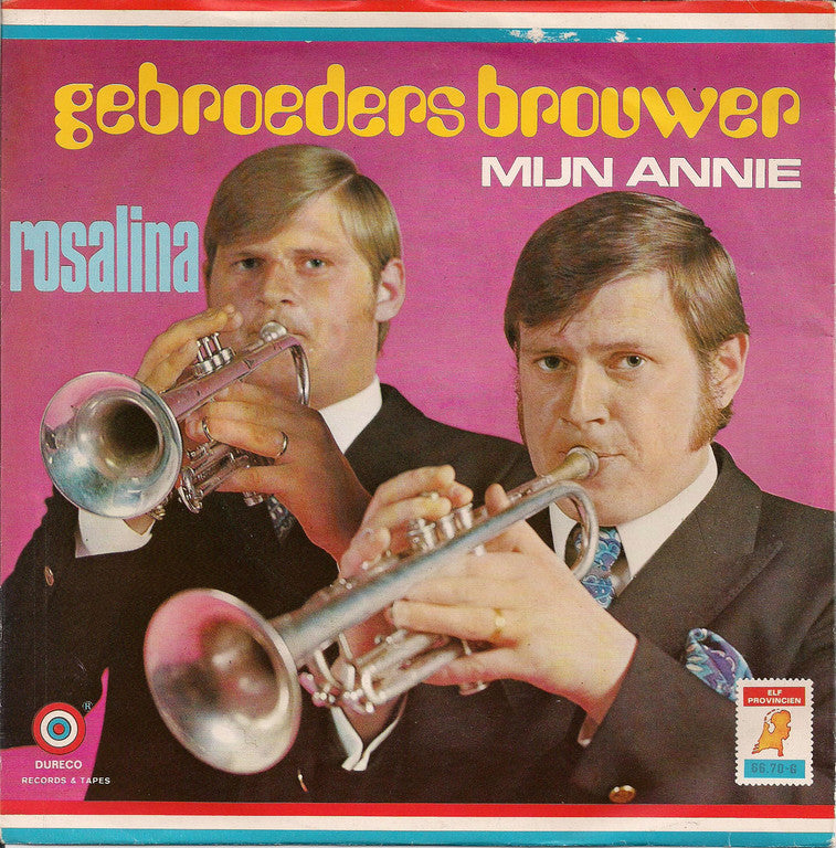 Gebroeders Brouwer - Rosalina 43154 Vinyl Singles Vinyl Zeer Goed / Hoesje Goed "VINYLSINGLES.NL"