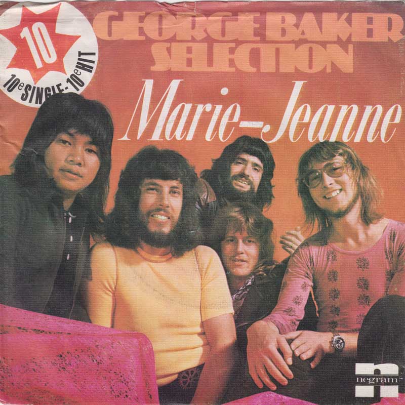 George Baker Selection - Marie-Jeanne 42808 Vinyl Singles Vinyl Zeer Goed / Hoesje Goed "VINYLSINGLES.NL"