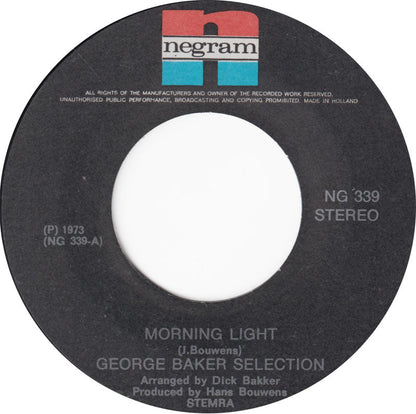 George Baker Selection - Morning Light Vinyl Singles Vinyl Zeer Goed / Hoesje Generic "VINYLSINGLES.NL"
