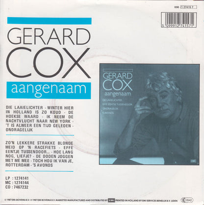 Gerard Cox - Effe Eentje Tussendoor Vinyl Singles Vinyl Zeer Goed / Hoesje Goed "VINYLSINGLES.NL"