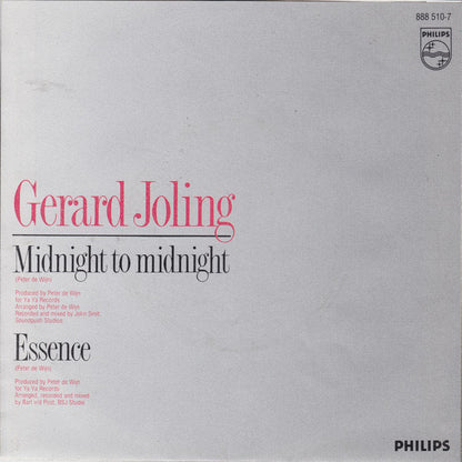 Gerard Joling- Midnight To Midnight 40492 Vinyl Singles Vinyl Goed / Hoes Goed