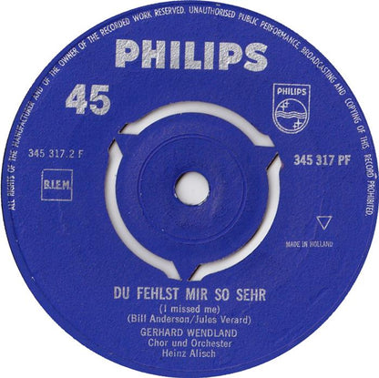 Gerhard Wendland - Tanze Mit Mir In Den Morgen 38020 Vinyl Singles Vinyl Goed / Hoes Generic