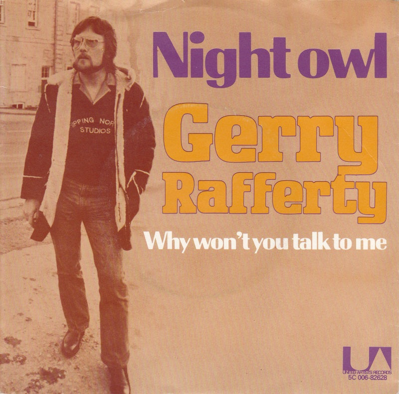 Gerry Rafferty - Night owl 06890 Vinyl Singles Vinyl Goed / Hoes Goed
