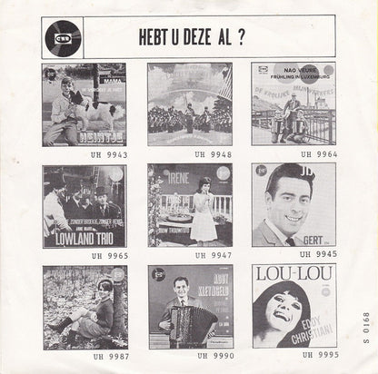 Gert En Hermien - Geen Rozen Zonder Doornen Vinyl Singles Vinyl Zeer Goed / Hoesje Goed "VINYLSINGLES.NL"