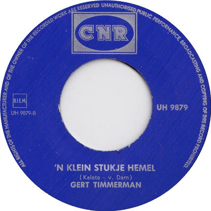 Gert Timmerman - Ave Maria No Morro Vinyl Singles Vinyl Zeer Goed / Hoesje Generic "VINYLSINGLES.NL"