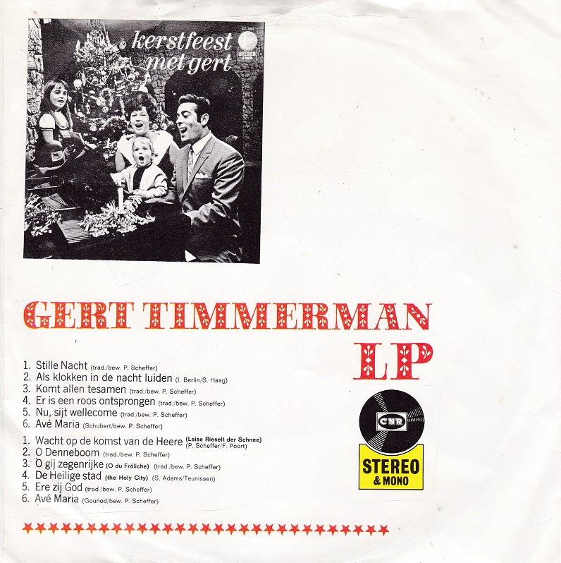 Gert Timmerman - Stille Nacht 34227 Vinyl Singles Vinyl Goed / Hoes Goed