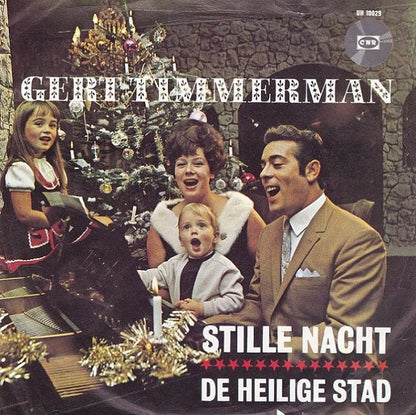 Gert Timmerman - Stille Nacht Vinyl Singles Vinyl Zeer Goed / Hoesje Goed "VINYLSINGLES.NL"