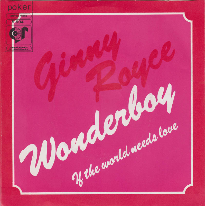 Ginny Royce - Wonderboy 40595 Vinyl Singles Vinyl Goed / Hoes Goed