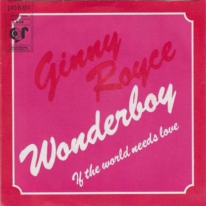 Ginny Royce - Wonderboy 40595 Vinyl Singles Vinyl Goed / Hoes Goed