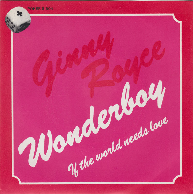Ginny Royce - Wonderboy 40595 Vinyl Singles Vinyl Goed / Hoes Goed