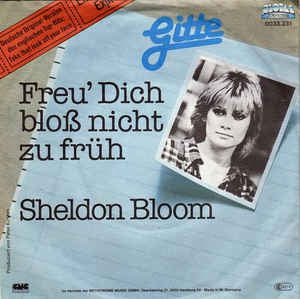 Gitte - Freu' Dich Blos Nicht Zu Fruh 11609