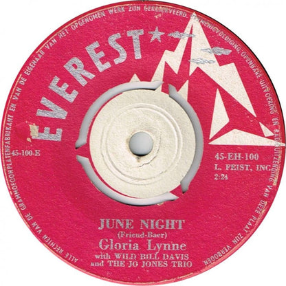 Gloria Lynne With Wild Bill Davis And Jo Jones Trio - June Night 08166 Vinyl Singles Vinyl Goed / Hoes Generic