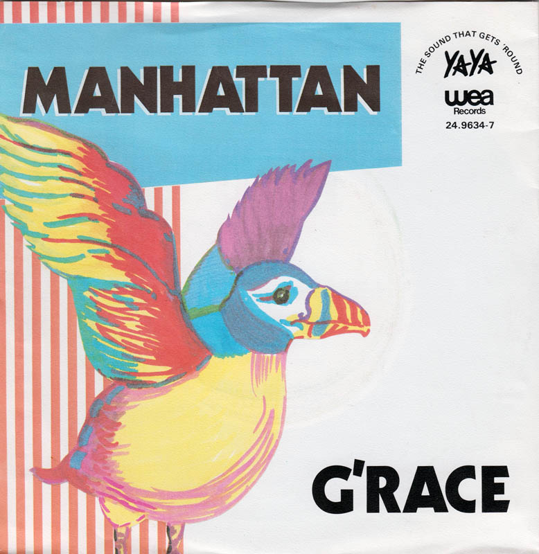 G'Race - Manhattan 24006 Vinyl Singles Vinyl Goed / Hoes Goed