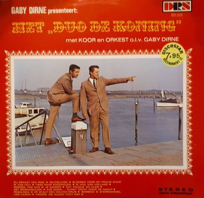 Duo de Koning - Het "Duo de Koning" (LP) Vinyl LP Vinyl Zeer Goed / Hoes Goed "VINYLSINGLES.NL"