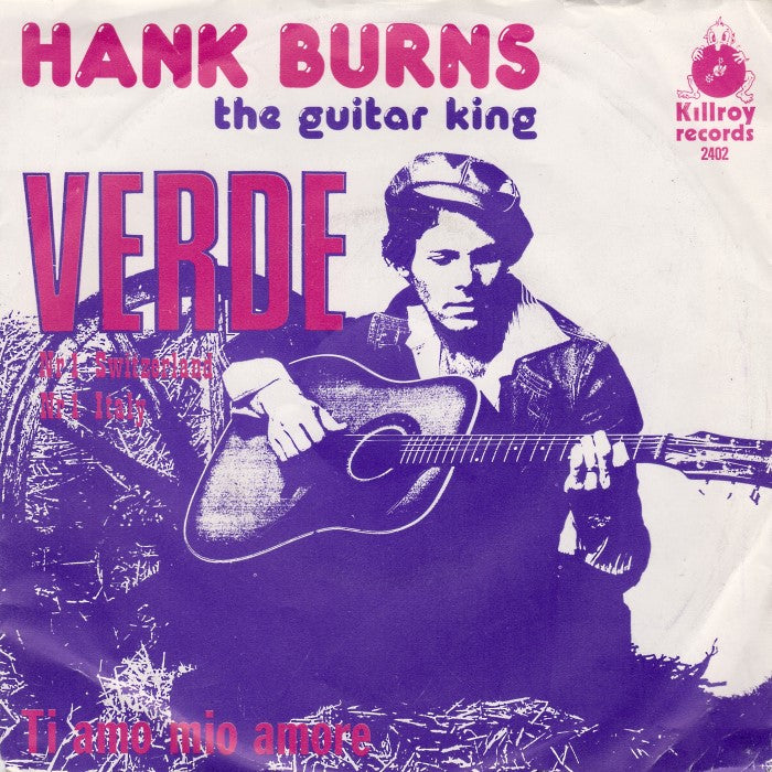 Hank Burns - Verde And Other Instrumental Favourites Vinyl Singles Vinyl Zeer Goed / Hoesje Goed "VINYLSINGLES.NL"