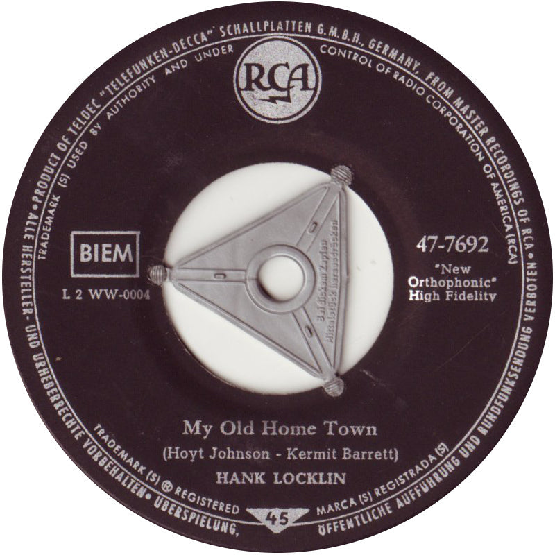 Hank Locklin - Please Help Me, I'm Falling 42380 Vinyl Singles Vinyl Goed / Hoes Generic