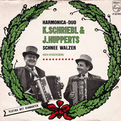 Harmonica Duo K. Schriebl / J. Hupperts - Hoch Heidecksburg 16223 Vinyl Singles Vinyl Zeer Goed / Hoesje Goed "VINYLSINGLES.NL"