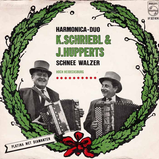 Harmonica Duo K. Schriebl / J. Hupperts - Hoch Heidecksburg 16223 Vinyl Singles Vinyl Zeer Goed / Hoesje Goed "VINYLSINGLES.NL"