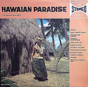 Hawaian Minstrels - Hawaian Paradise (LP) Vinyl LP Vinyl Zeer Goed / Hoes Goed "VINYLSINGLES.NL"