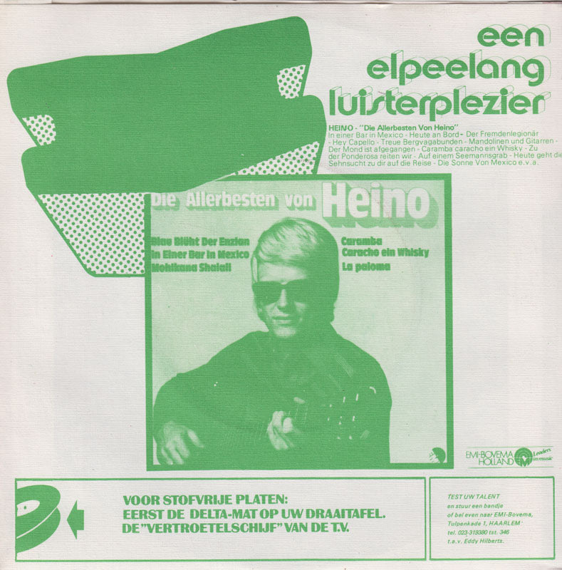 Heino - Schönes Mädchen Vinyl Singles Vinyl Zeer Goed / Hoesje Goed "VINYLSINGLES.NL"