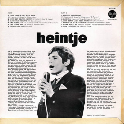 Heintje - Hits From Heintje (LP) 41000