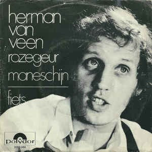Herman van Veen - Rozegeur Maneschijn Vinyl Singles Vinyl Zeer Goed / Hoesje Goed "VINYLSINGLES.NL"
