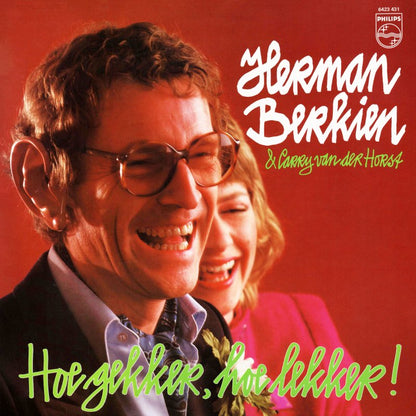Herman Berkien & Carry Van Der Horst - Hoe Gekker, Hoe Lekker (LP) Vinyl LP Vinyl Zeer Goed / Hoesje Goed "VINYLSINGLES.NL"