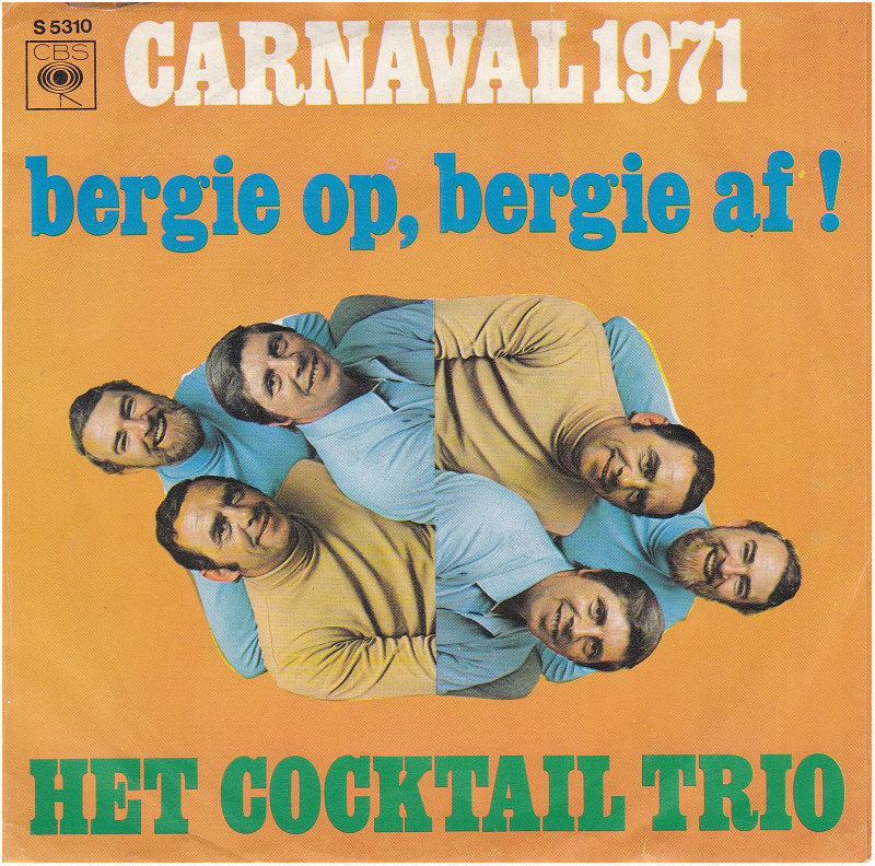 Cocktail Trio - Proost, Proost, Proost! 35137 Vinyl Singles Vinyl Zeer Goed / Hoesje Goed "VINYLSINGLES.NL"