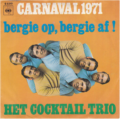 Cocktail Trio - Proost, Proost, Proost! 35137 Vinyl Singles Vinyl Zeer Goed / Hoesje Goed "VINYLSINGLES.NL"
