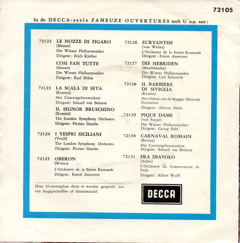 Concertgebouworkest - Guillaume Tell 23504