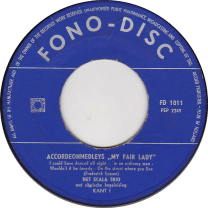 Scala Trio - Accordeonmedleys My Fair Lady 24475 Vinyl Singles Vinyl Goed / Hoes Generic