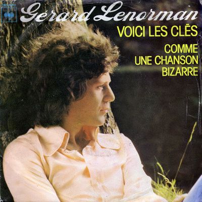 Gérard Lenorman - Voici Les Clés Vinyl Singles Vinyl Zeer Goed / Hoesje Goed "VINYLSINGLES.NL"