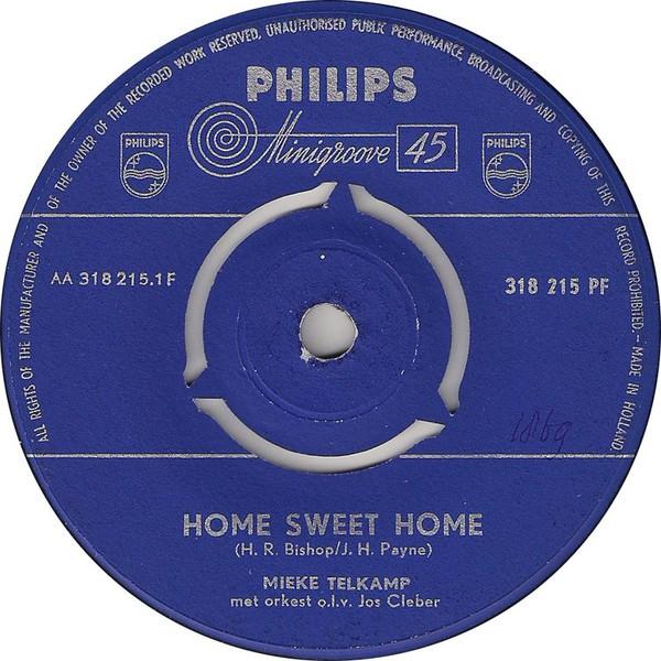 Mieke Telkamp - Home Sweet Home 02390 Vinyl Singles Vinyl Goed / Hoes Generic